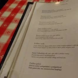 Osztrák Söröző Budapest - Étlap/itallap