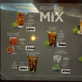 Ötker Snooker Club & Pub Budapest - Étlap/itallap