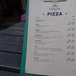 Ötkert, Budapest - Étlap/itallap