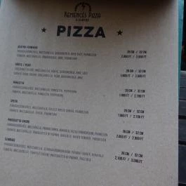 Ötkert, Budapest - Étlap/itallap