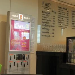 P'Art Kávéház & Bisztró - Művészetek Palotája Budapest - Belső