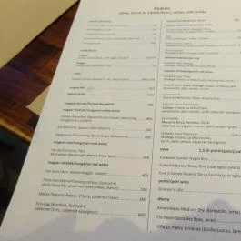 Padron Tapas Budapest - Étlap/itallap