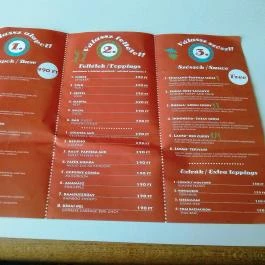 Padthai Wokbar - Bazilika, Budapest - Étlap/itallap