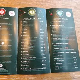 Padthai Wokbar - Allee, Budapest - Étlap/itallap