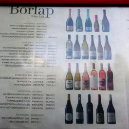 Pagony Budapest - Étlap/itallap