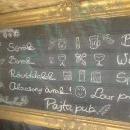 Pajta Pub Budapest - Étlap/itallap