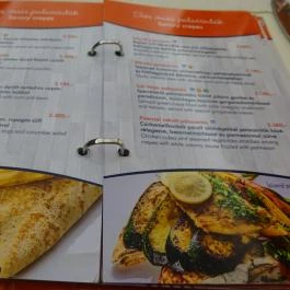 Creppy PalacsintaHáz, Miskolc - Étlap/itallap