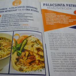 Creppy PalacsintaHáz, Miskolc - Étlap/itallap