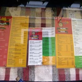 Palapa Mexikói Étterem Szentendre - Étlap/itallap