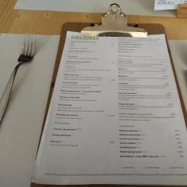 Paletta Bisztró Budapest - Étlap/itallap