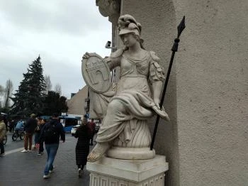 Pallas Athéné szobra Budapest