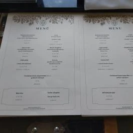 Pálmaház Tura - Étlap/itallap