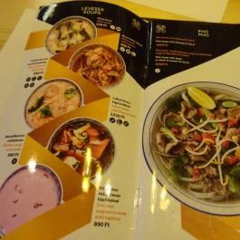 Papírtigris Budapest - Étlap/itallap