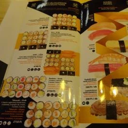 Papírtigris Budapest - Étlap/itallap