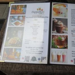 Pappa Roti Cafe +, Budapest - Étlap/itallap