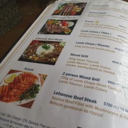 Pappa Roti Cafe +, Budapest - Étlap/itallap