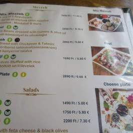 Pappa Roti Cafe +, Budapest - Étlap/itallap