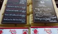 Paprika Jancsi Étterem Budapest - Étlap/itallap