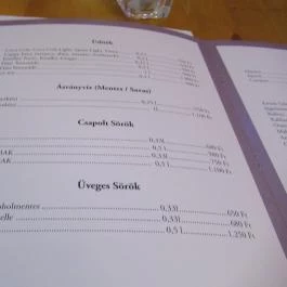 Parisi6 Étterem , Budapest - Étlap/itallap