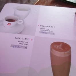 Parlament Bistro & Bar Budapest - Étlap/itallap