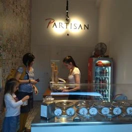 Partisan Gelato Budapest - Belső