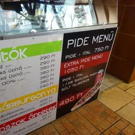 Pasa Kebab - Pozsonyi út Budapest - Étlap/itallap