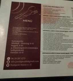 Passage Cafe Étterem