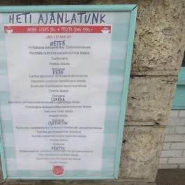 Pasta Suppa Budapest - Étlap/itallap