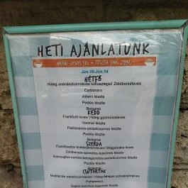 Pasta Suppa Budapest - Étlap/itallap