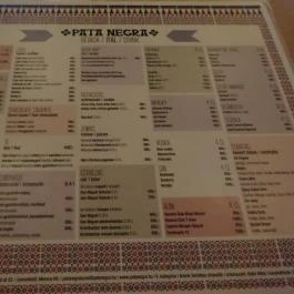 Pata Negra Buda Budapest - Étlap/itallap