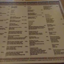 Pata Negra Buda Budapest - Étlap/itallap