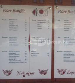 Páter Bonifác Kisvendéglő