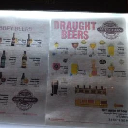 Pater Marcus Belga Apátsági Söröző & Étterem Budapest - Étlap/itallap