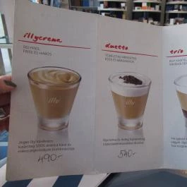 Patmos Records & Café Budapest - Étlap/itallap