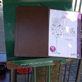 Pátria Kávéház & Étterem Székesfehérvár - Étlap/itallap