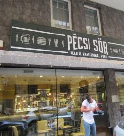 Pécsi Sör Beer & Traditional Food