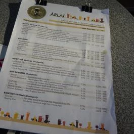 Pepin Kézműves Söröző Budapest - Étlap/itallap