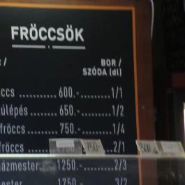 Pepita Kávézó - Átrium, Budapest - Étlap/itallap