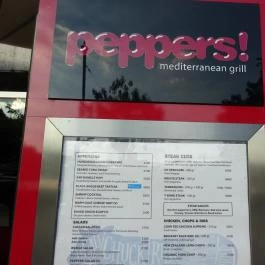 Peppers Mediterrán Grill Budapest - Étlap/itallap