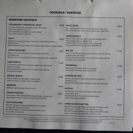 Peppers Mediterrán Grill Budapest - Étlap/itallap