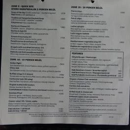 Peppers Mediterrán Grill Budapest - Étlap/itallap