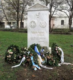 Pest város görög polgárainak emléke