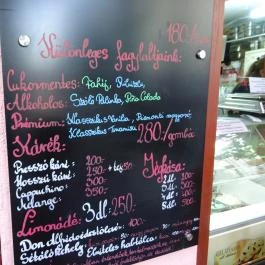 Mamma Mia Fagyizó Budapest - Étlap/itallap