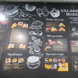 Pesti Pipi - Deák Budapest - Étlap/itallap