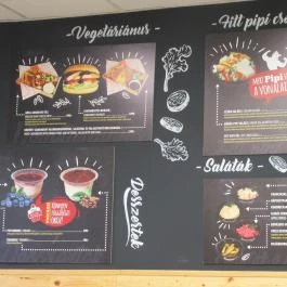 Pesti Pipi - Nyugati Budapest - Étlap/itallap