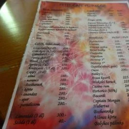 Petit Cafe Miskolcz, Miskolc - Étlap/itallap