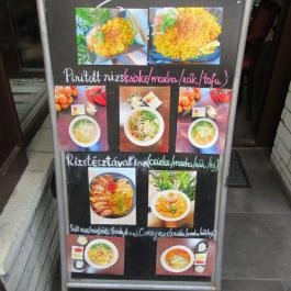 Pho 1993 Budapest - Étlap/itallap