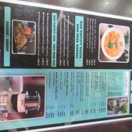 Pho 1993 Budapest - Étlap/itallap