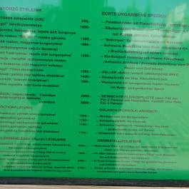 Piki Centrum Étterem Balatonszentgyörgy - Étlap/itallap