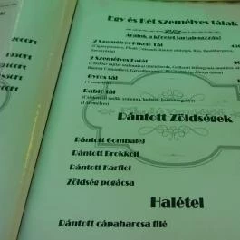 Pikoló Vendéglő Bakonybél - Étlap/itallap